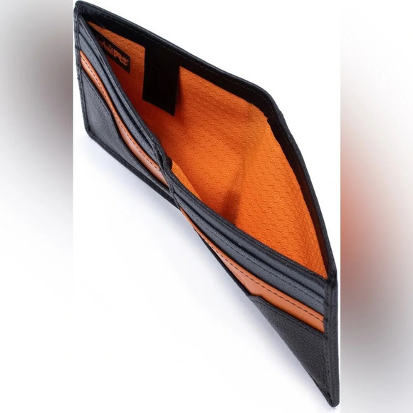 TIMBERLAND Contrast Bifold Wallet, Black, NWT - Picture 3 of 5